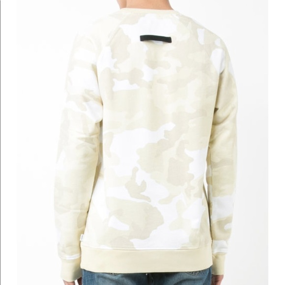 NWT WeSC Marvin camo AOP crewneck Sweatshirt - Picture 4 of 8